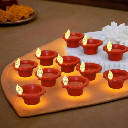 Water Pouring  Diya Led Light