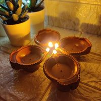 Water Pouring  Diya Led Light